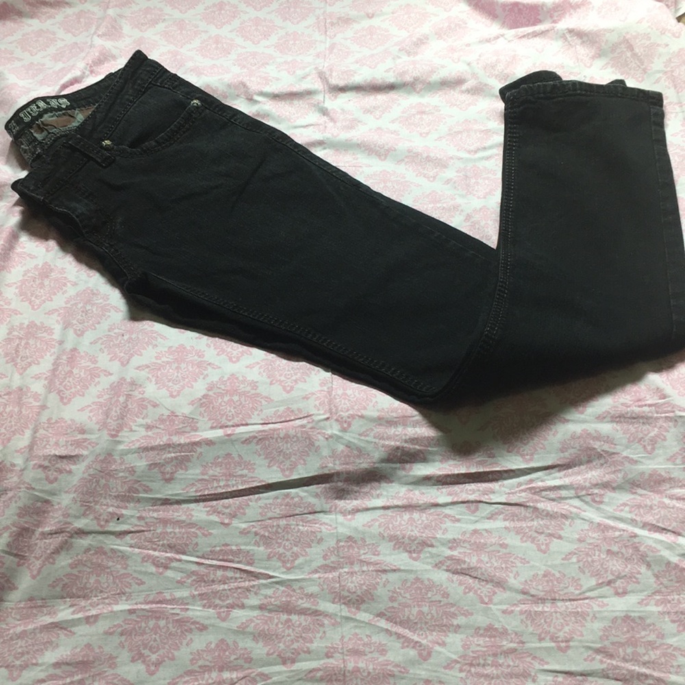 New black skinny jeans jrs sz 11/12 NWOT
